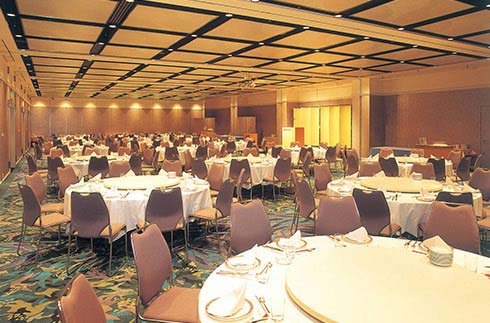 Main banquet hall, Dinner style