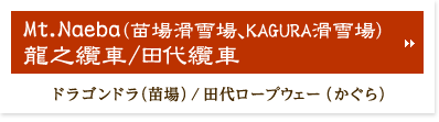 Mt.Naeba(苗場滑雪場、KAGURA滑雪場)龍纜車/田代纜車